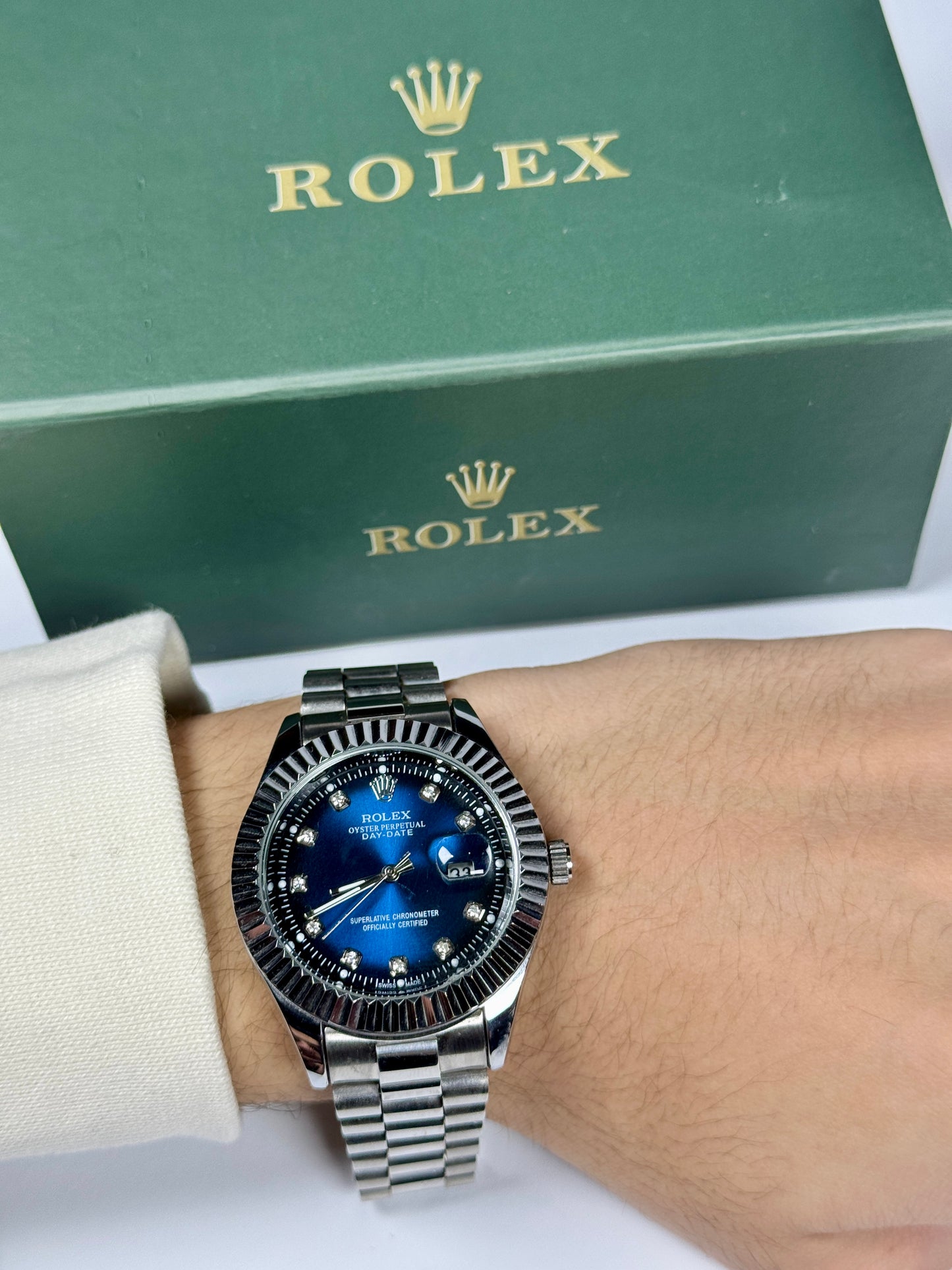 RLX Luxury Oyster Perpetual Chain Watch