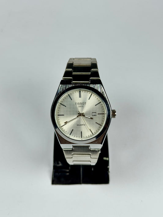 Tissot Powermatic Branded Watch for Men's - White Dial