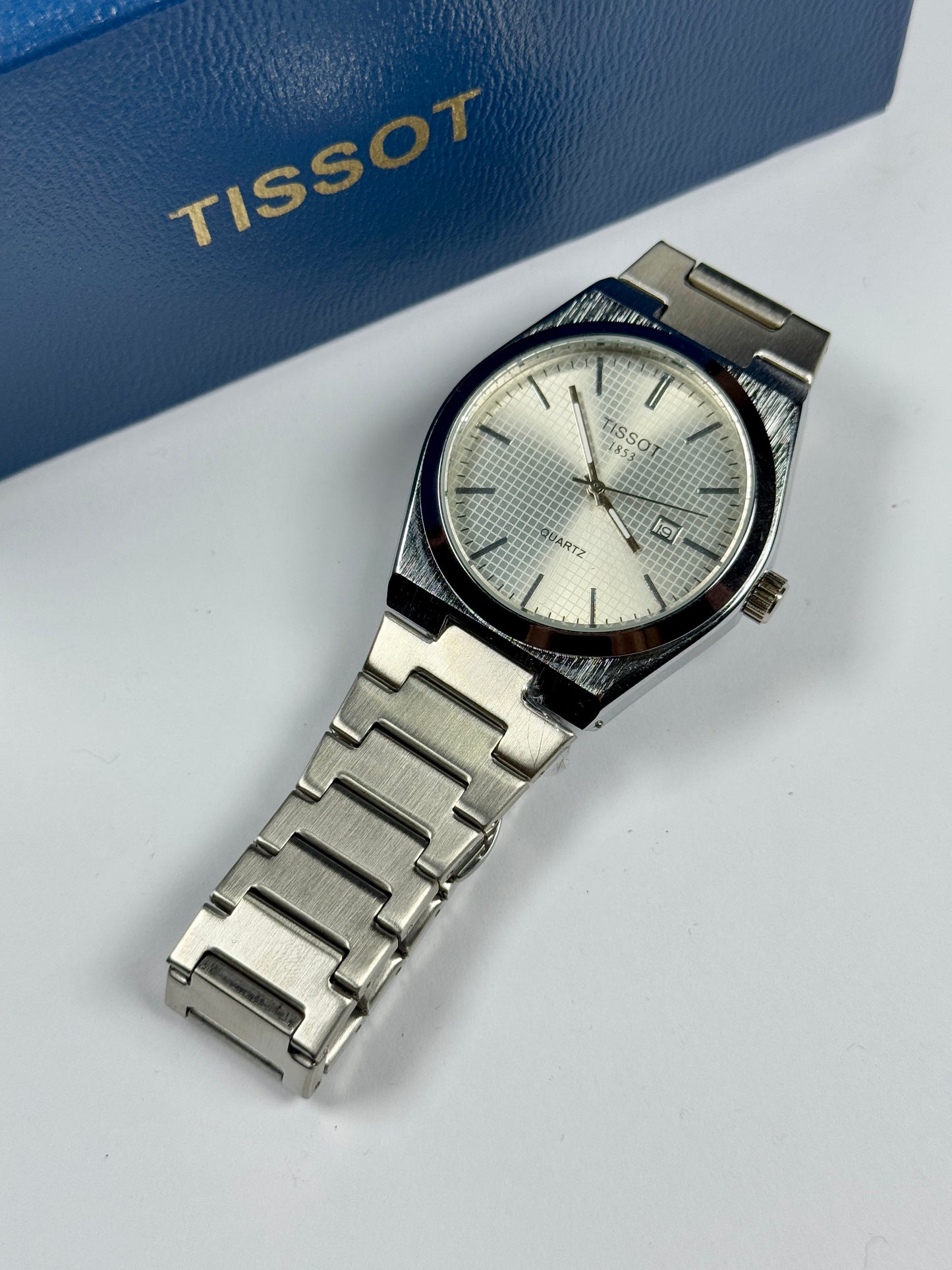 Tissot Powermatic Branded Watch for Men's - White Dial