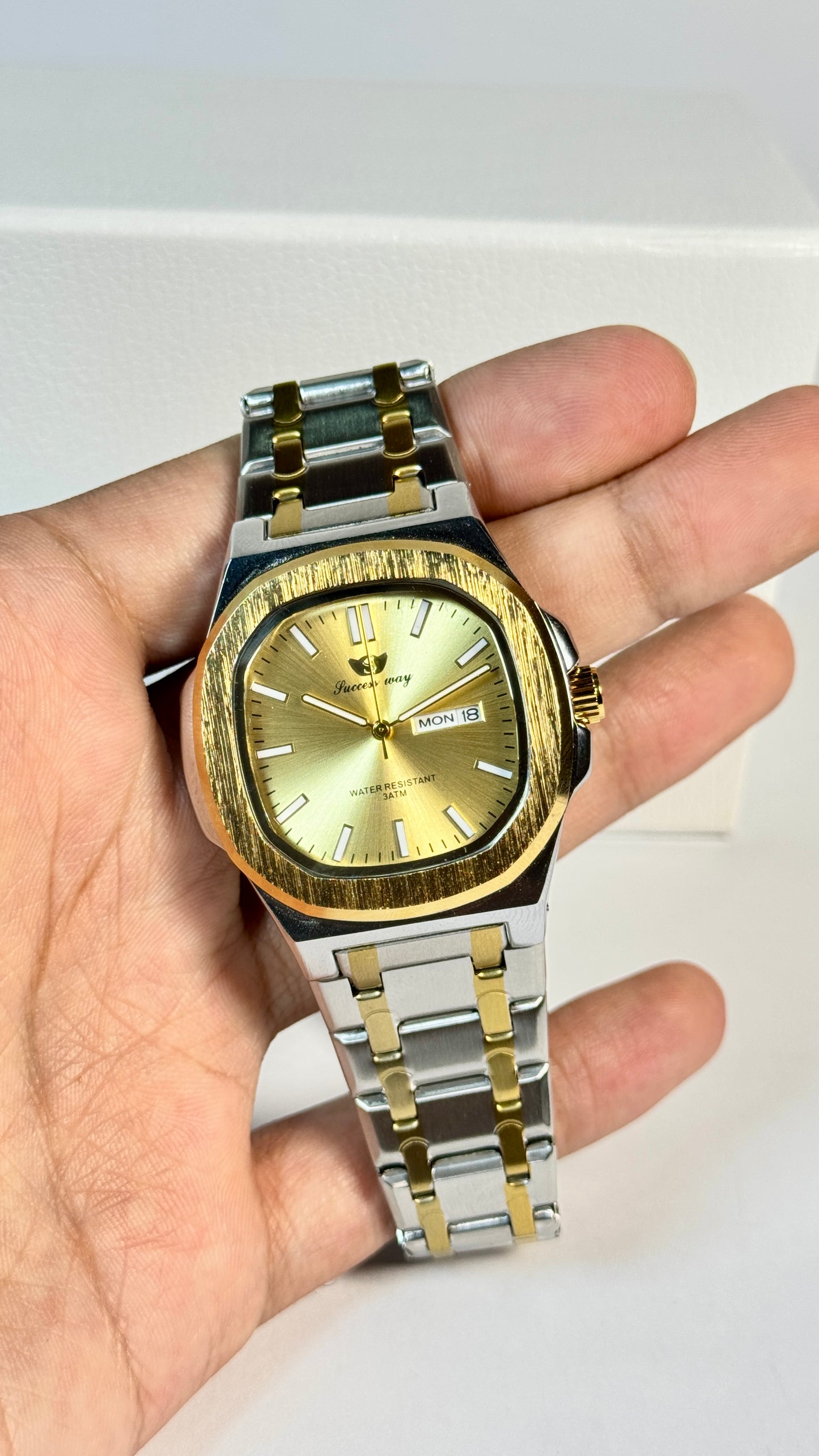 Two-Tone Men's Premium Watch