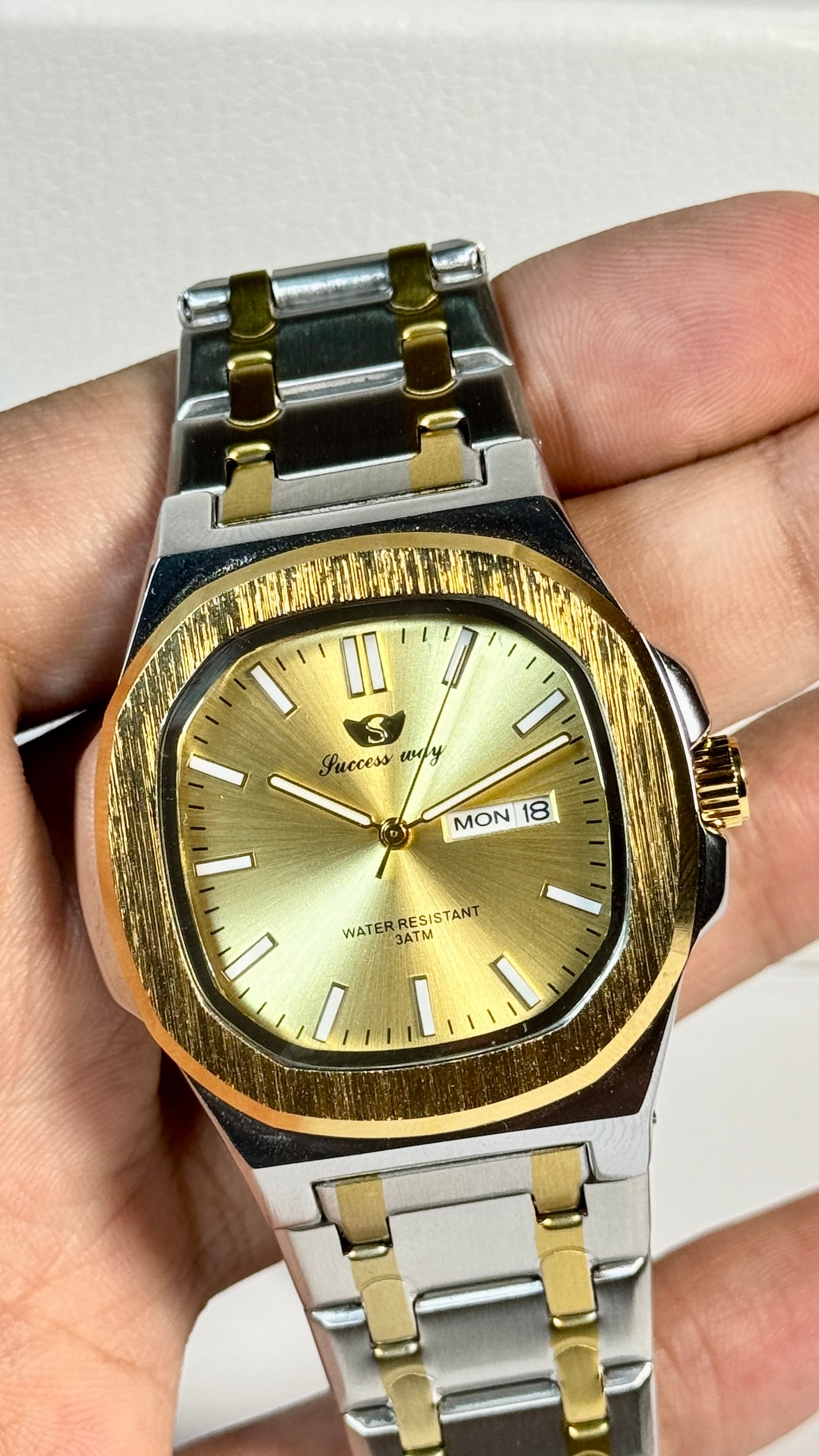 Two-Tone Men's Premium Watch
