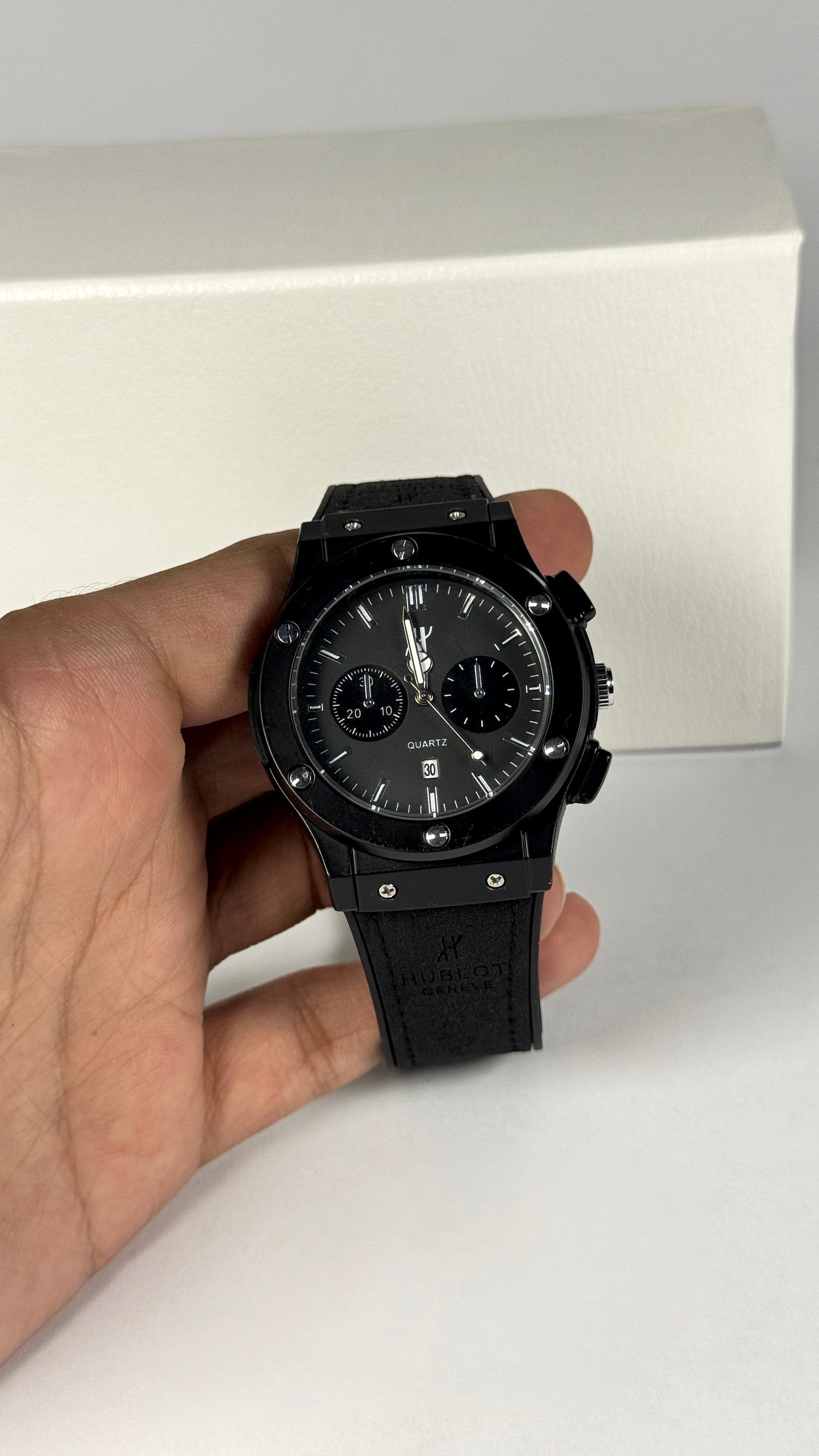 Hublot Geneve Black Strap