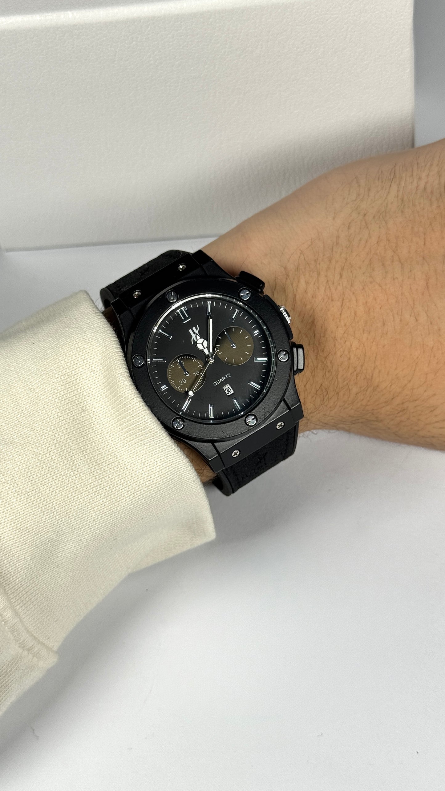 Hublot Geneve Black Strap