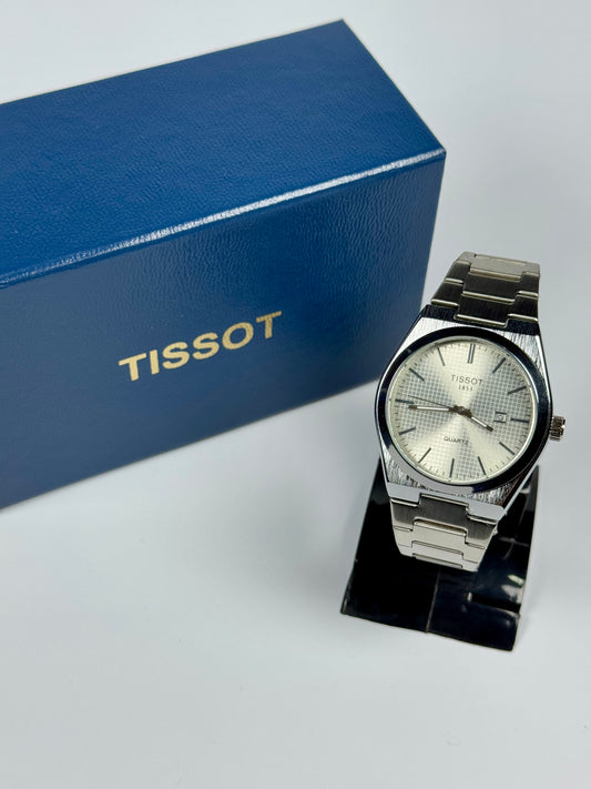 Tissot Powermatic Branded Watch for Men's - White Dial